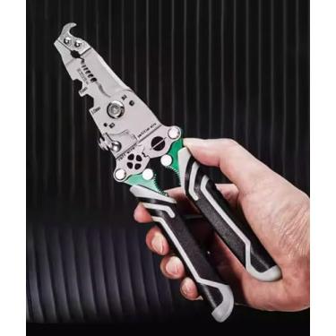 Imagem de Descascador de fios dobrável, descascador de fios multifuncional