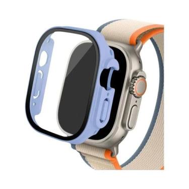 Imagem de Capa Para Apple Watch Ultra 2 De 49mm Com Protetor De Tela De Vidro Te