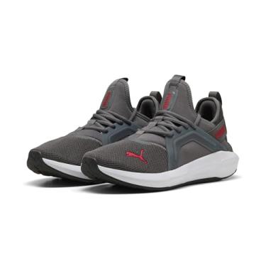Imagem de PUMA Tênis de corrida masculino, Cinza escuro para todos os tempos vermelho puma branco, 40 BR