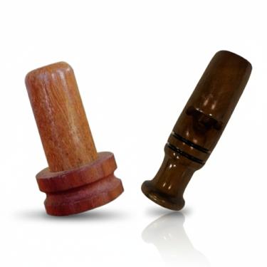 Imagem de Apito Inhambu Açu Modelo 03 + Apito Marreca Caneleira