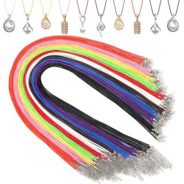 Imagem de Thread Cord Ecation 22", couro encerado, 2 mm, 10 cores, 100 unidades