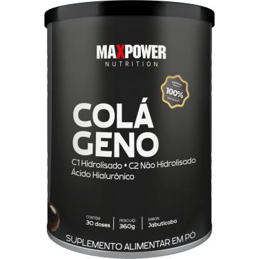 Imagem de Colágeno Em Pó Max Power 30 Doses Sabor Jabuticaba 360g