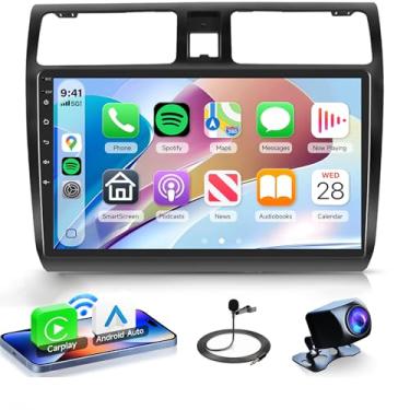 Imagem de Rimoody Rádio estéreo automotivo 8 Core 6G + 128G Android 15 para Suzuki Swift 2005-2010 sem fio Carplay Android Navegação GPS automática 5G-WiFi, tela sensível ao toque de 10,1 polegadas, Bluetooth