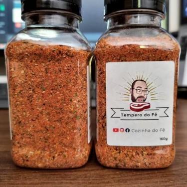 Imagem de Tempero do Fé Tempero Caseiro Artesanal para Carnes, 160g
