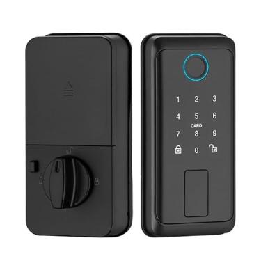 Imagem de Tranca Morta de Porta Totalmente Automática com Senha Universal Digital para Madeira