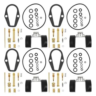 Imagem de 4 kits de reposição de carburador para Honda CB 500 CB500 Four 1971 1972 1973 Kit de reparo de carburador com boia