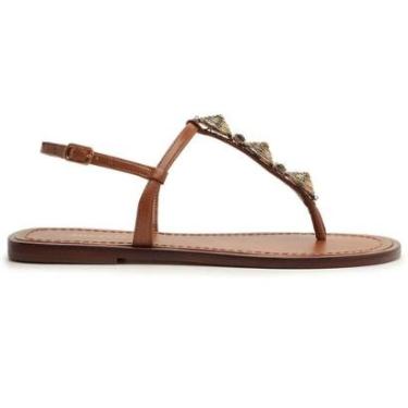 Imagem de Sandália De Dedo Pedraria Strass Luxo Lançamento Arezzo-Feminino