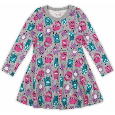 Imagem de VESTIDO INFANTIL MARISOL ESTAMPADO MANGA LONGA-Feminino