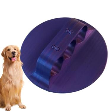 Imagem de Shakven Escova de banho para animais de estimação, purificador de cães, pente de massagem para animais de estimação,Escova de banho para filhotes de material de impressão | Escova de limpeza do