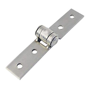 Imagem de Aço inoxidável Nothing Frame Dobradiça Dobre Nada Frame Balcão Janela Dobradiça Dobradiça e Peças Resistam Ajuste de Hardware da Janela de Crack YYDFPIIA (Color : B)