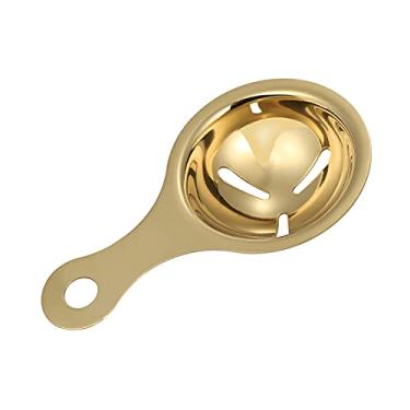 Imagem de Separador de Ovos Aço Inoxidável Alimentício Gemas e Claras Ovo Funil Separação Colher Ferramenta para Cozinha Baking Egg Gadgets