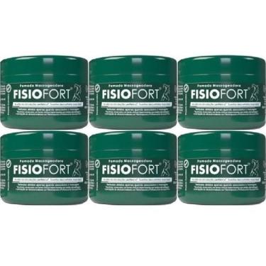 Imagem de Kit Com 6 Pomada Massageadora Fisiofort 200G - Bio Instinto
