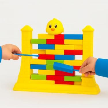 Imagem de Brinquedo Infantil Interativo Jogo do Pato Quebra-Muro – Coordenação Motora, Atenção e Diversão em Família