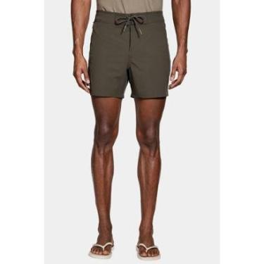 Imagem de Shorts Aramis Praia Clássico Boardshort Verde Militar-Masculino