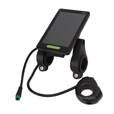 Imagem de KIMISS Painel de Controle Lcd M6c para Bicicleta Elétrica, Conector à Prova d'água para Bicicletas Elétricas e Scooters, Compatível Com 22.5mm-28.6mm