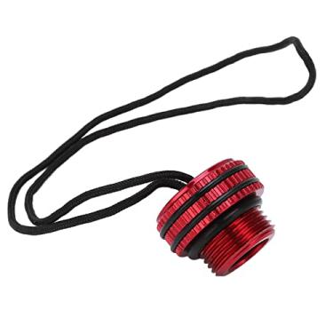 Imagem de KIMISS Protetor do Tampão da Tomada da Poeira Válvula do Tanque de Mergulho Com Cabo, Tampa Tanque Ruído Mergulho para a Proteção Segura Válvula (#2)