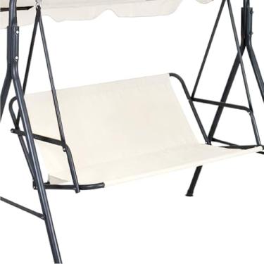 Imagem de CREATCABIN Substituição da capa de assento de balanço 600D de pano Oxford engrossado capa de banco de cadeira giratória à prova d'água varanda pátio balanços capa de almofada de substituição para