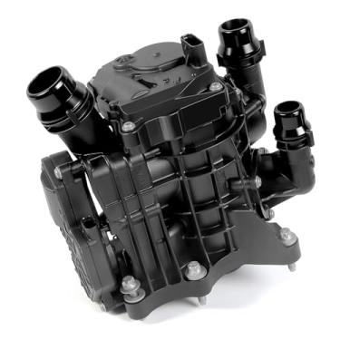 Imagem de 11538642560 Conjunto de caixa de termostato de gerenciamento de calor para BMW X3 X4 X5 X6 Z4 G01 G02 G20 G22 G23 G29 G30 G31 G42 GT Termostato de refrigeração do motor para BMW 2019 2020 2020 2020 1