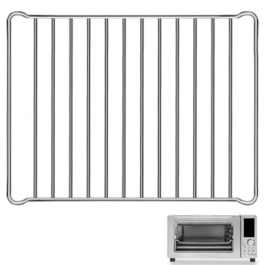 Imagem de GWY Rack de arame para fritadeira a ar Nuwave Bravo 12 em 1 21 Qt Air Fryer Toaster Forno, conjunto de 2 peças de aço inoxidável Air Fryer Raplacement acessórios para assar, grelhar, grelhar, bandeja