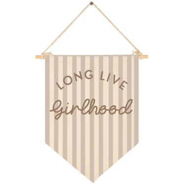 Imagem de Quarto de bebê acima do berço, sala de jogos, sala de leitura, decoração de porta de quarto, bebê, chuveiro, presente de aniversário de Natal para meninos e meninas - lona pendurada bandeira bandeira