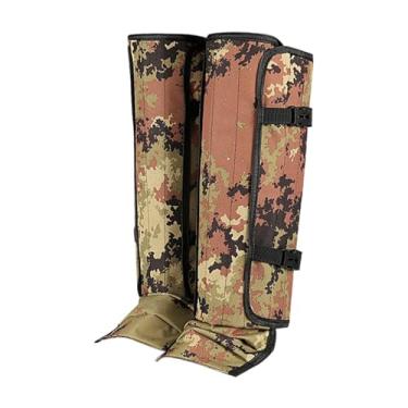 Imagem de oshhni Polainas portáteis, resistentes a rasgos, leves e ideais para botas de caminhada, viagens, esportes ao ar livre e esqui.