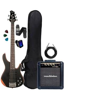 Imagem de Contrabaixo Tagima Millenium Top 5 Ativo + Cubo BX30