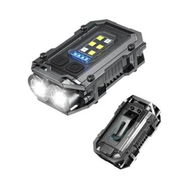 Imagem de Lanterna Mini Recarregável Clip-On EDC, Tocha Compacta De Bolso Com Lu