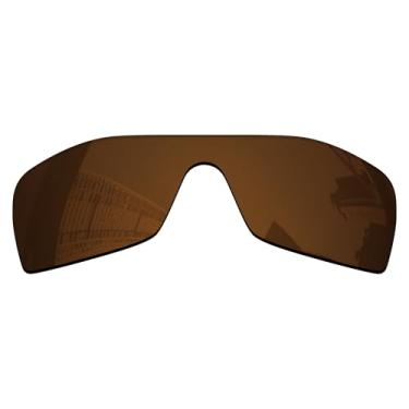 Imagem de Acefrog Lentes de reposição polarizadas de 1,5 mm para óculos de sol Oakley Batwolf OO9101, material atualizado, resistente a impactos - Bronze Marrom polarizado - 1,5 mm