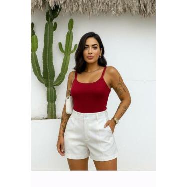 Imagem de Regata Luna Azul Marinho - Sulbrasil, Cereja, ÚNICO - Do 36 ao 44