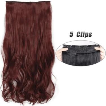 Imagem de Aplique de Cabelo Tic Tac em Fibra Bio Orgânica Ondulado  70cm Super N