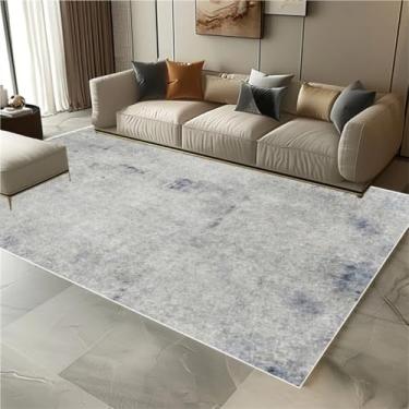 Imagem de Tapete decorativo abstrato para sala de estar, flanela macia, decoração de quarto, tapete de cor clara para sala de estar, sofá, tapete para chão (180x280cm 71x110in/Flanela-9)