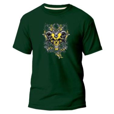Imagem de Camiseta Básica Algodão Premium Estampa Digital Sinal Gótico - Pavesi,