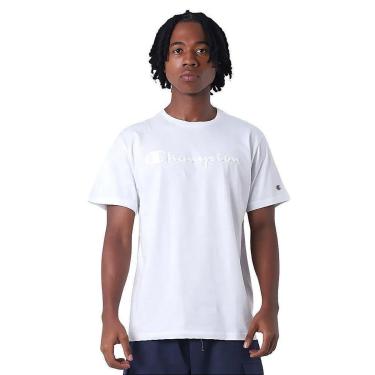 Imagem de Camiseta Manga Curta Champion Mc Script Relevo Surton Branco-Masculino