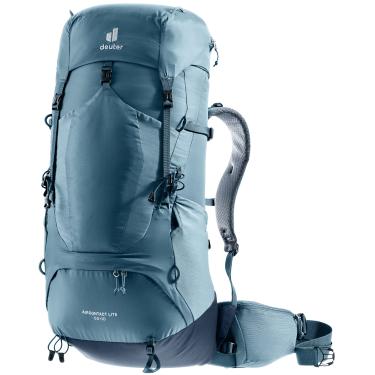 Imagem de Deuter, Mochila de Trekking 60 Litros Ajuste Ergonômico Mochila de Montanhismo Carga Pesada, Aircontact Lite 50+10