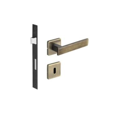 Imagem de Fechadura Porta Interna Metro Light Imab Antique Ouro Velho