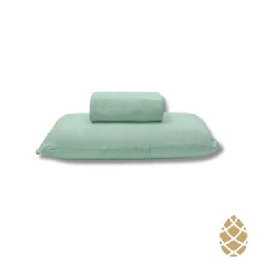 Imagem de Jogo de Cama Solteiro 2 Peças Liso De Malha Basic Buettner, Verde Alec