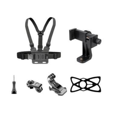 Imagem de Suporte De Cabeça E Peito Ajustável Para Celulares, Câmeras De Ação, G
