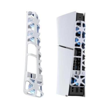Imagem de Ventilador Silencioso PS5 Slim Com Velocidade Ajustável E Porta USB 3.