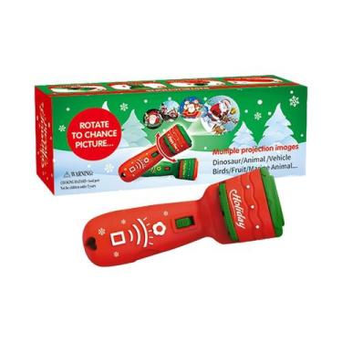 Imagem de Lanterna Projetora De Árvore De Natal Do Papai Noel Com 21 Padrões Rea