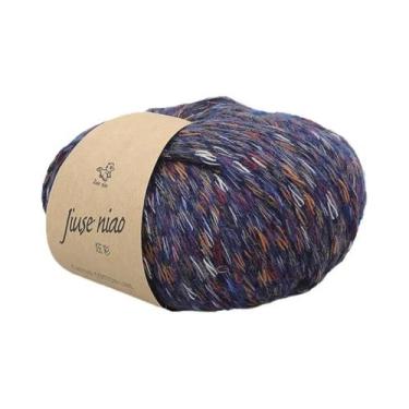 Imagem de Bolas De Lã Coloridas E Macias, Lã De Alpaca Em Nove Cores Para Tricô 