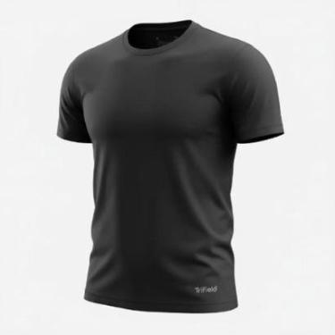Imagem de Camiseta Trifield Slim Proteção Uv Treinos Academia-Unissex