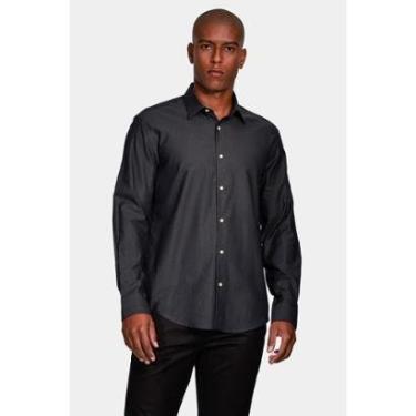 Imagem de Camisa Aramis Manga Longa Regular Petronas Chumbo-Masculino