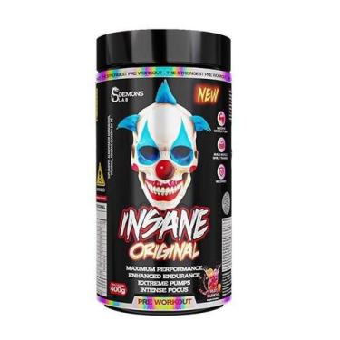 Imagem de Pré Treino Insane Fruit Punch Sabor Frutas Vermelhas 400G - Demons Lab