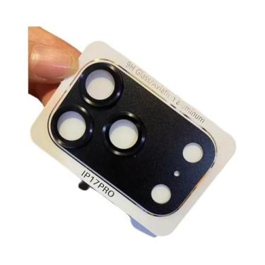 Imagem de Protetor De Câmera De Metal Laranja Para iPhone 17 pro Max, Anel De Le