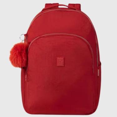Imagem de Mochila Escolar Bagaggio Pop Fun Feminina - Vermelho - Único, Único