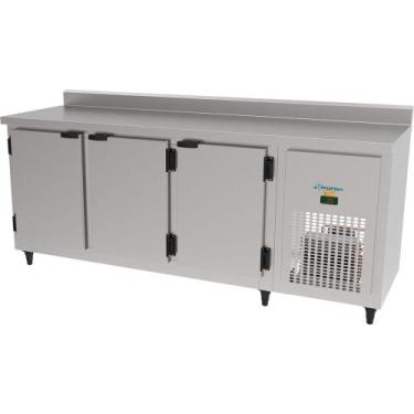 Imagem de Balcão Refrigerado 185cm KBSC-185D-TI Professionale Kofisa, Cinza, 220
