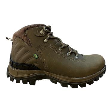 Imagem de Bota Coturno Feminino Mac Boot´S Adventure Acari 08 Trilha Ultraconforto Couro Marrom-Feminino