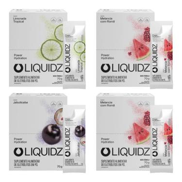 Imagem de LIQUIDZ® - Eletrólitos Zero Açúcar 3 Sabores 56 Sachês-Unissex