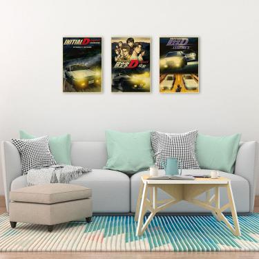 Imagem de Conjunto de pintura de pôster inicial D Takumi Fujiwara Anime