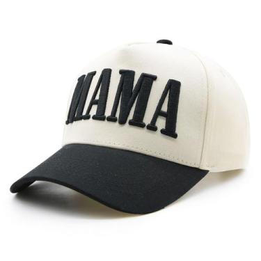 Imagem de Gorra Trucker Mama YQZUWUXE de Algodón Ajustable 55-59 cm